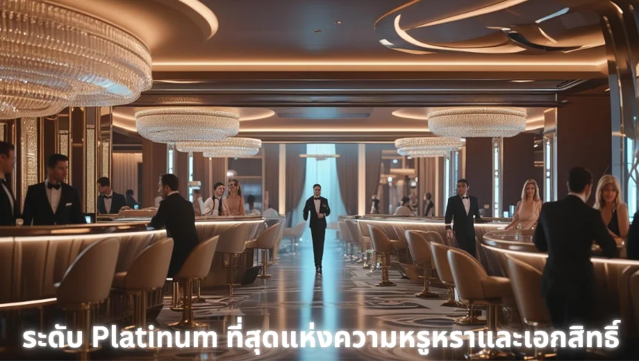 THESEA89 ระดับ Platinum (แพลทินัม) – ที่สุดแห่งความหรูหราและเอกสิทธิ์